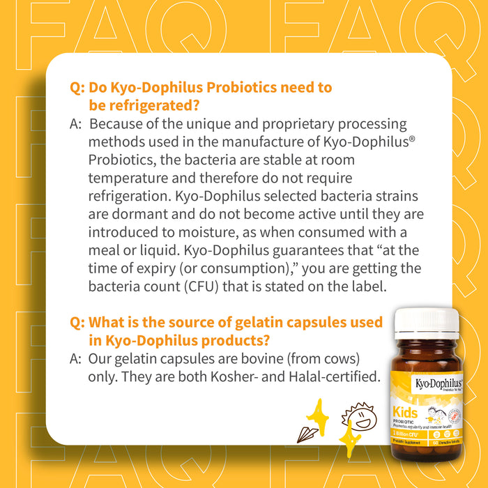 Wakunaga® Kyo-Dophilus® Kids Probiotic, 60s