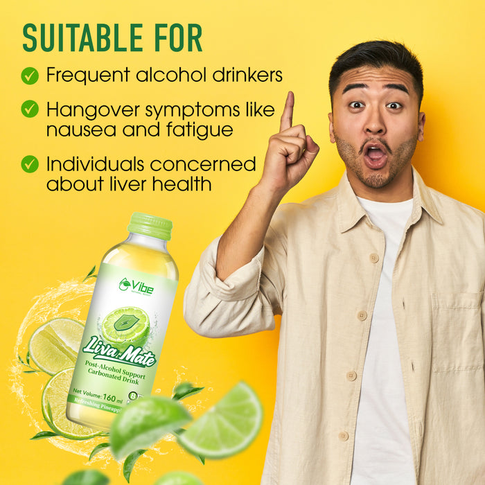 Vibe Liva Mate 6s - Post-Alcohol Support Drink