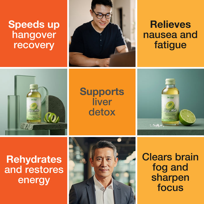 Vibe Liva Mate 6s - Post-Alcohol Support Drink