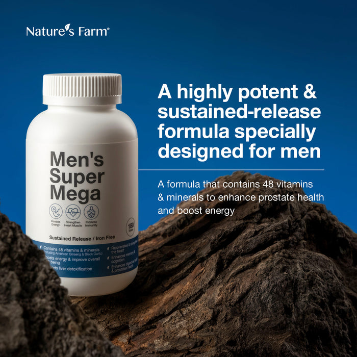 Nature's Farm® Men's Super Mega 180s