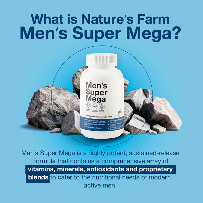 Nature's Farm® Men's Super Mega 180s