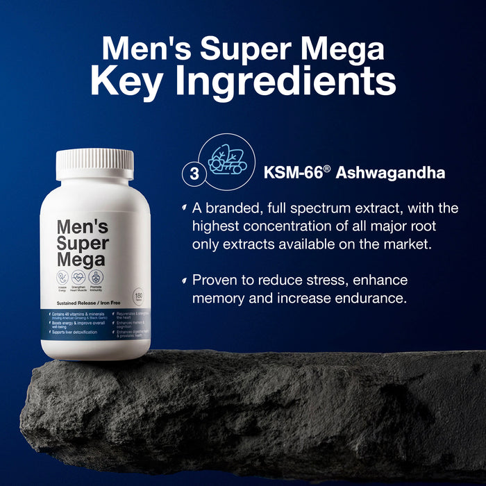 Nature's Farm® Men's Super Mega 180s