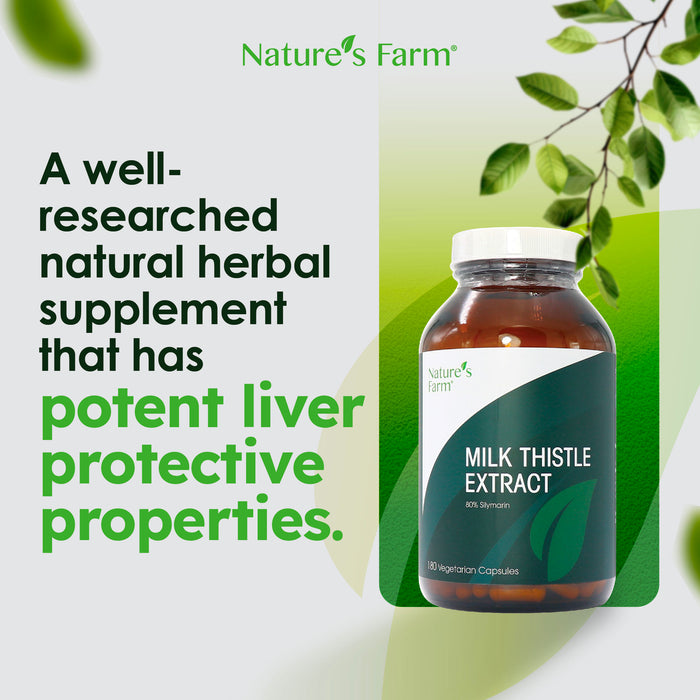 Nature's Farm® Milk Thistle Extract 180s