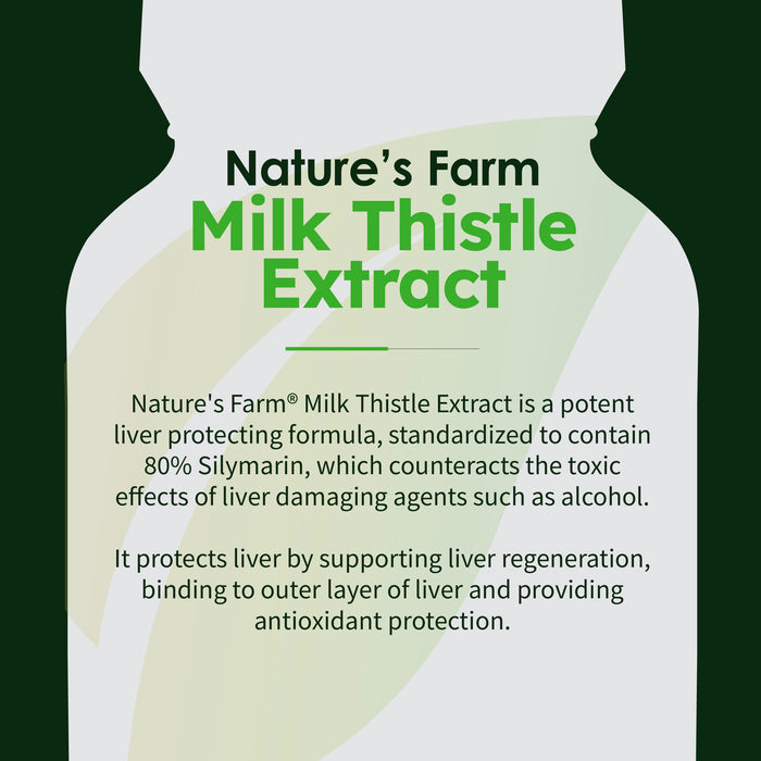 Nature's Farm® Milk Thistle Extract 180s