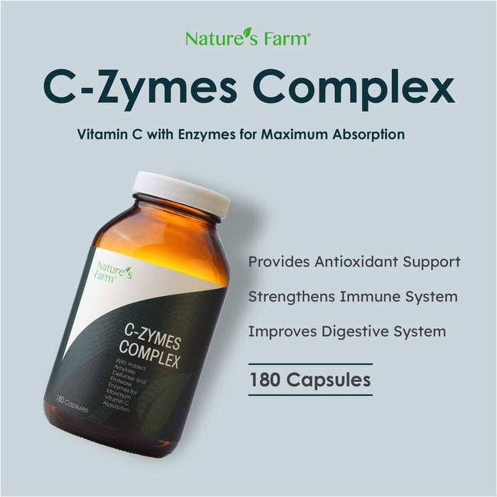 Nature's Farm® C-Zymes Complex, 180s