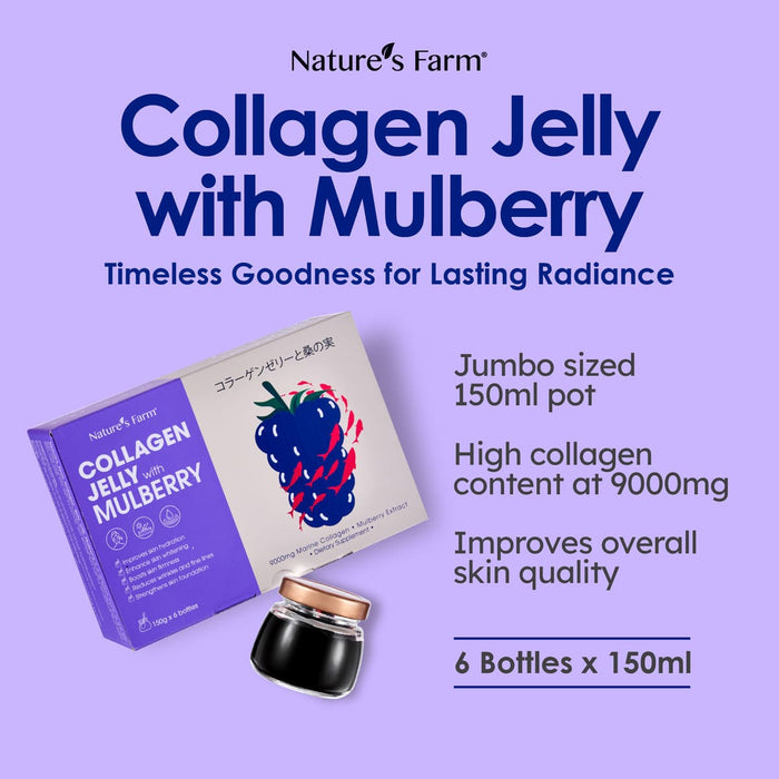Nature's Farm® Collagen Jelly with Mulberry 150g x 6s