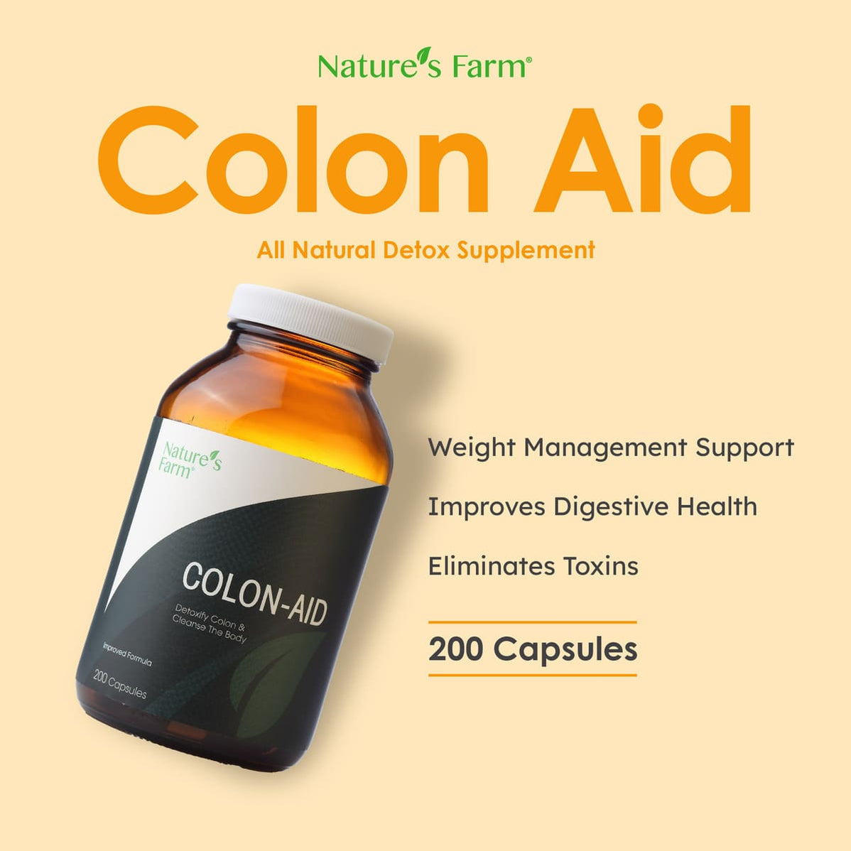 Colon Aid April Sale — Nature's Farm