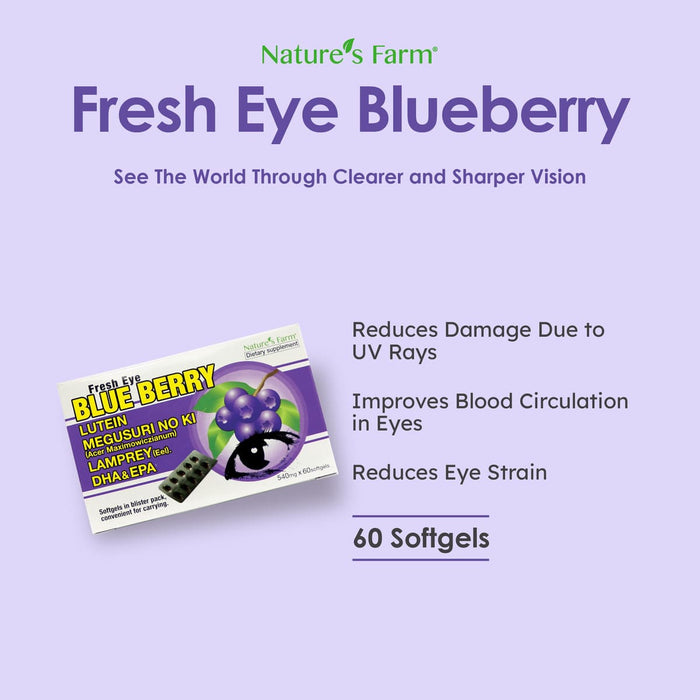 Fresh Eye Blueberry, 60s