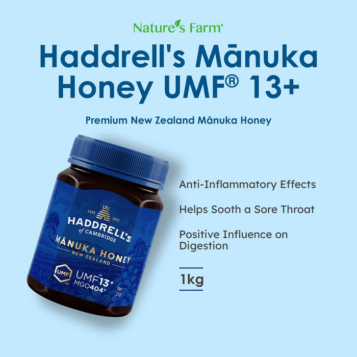 Haddrell's of Cambridge Manuka Honey UMF® 13+ 1kg