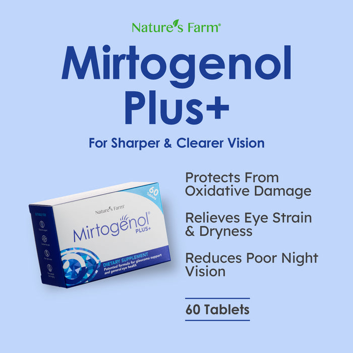 Nature's Farm® Mirtogenol Plus+ 60s