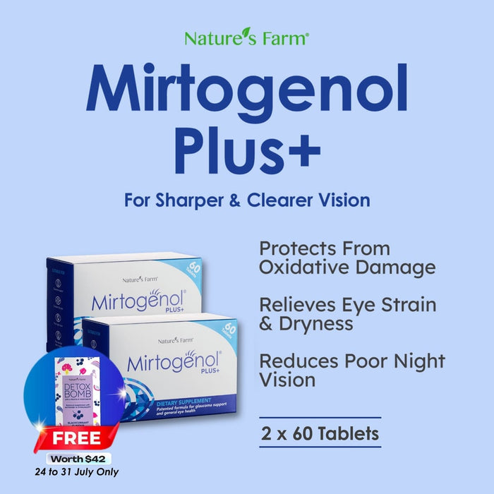 Nature's Farm® Mirtogenol Plus+ 60s
