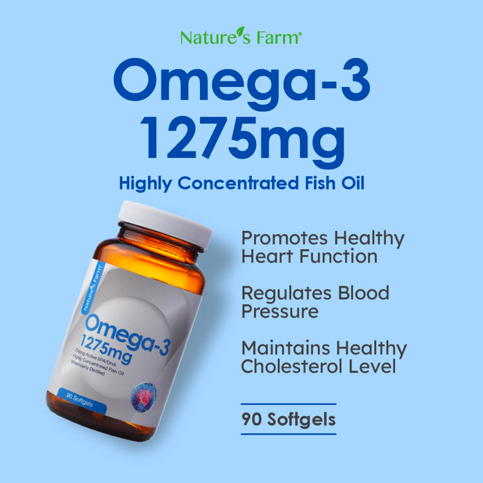 Nature's Farm® Omega-3 1275mg, 90s