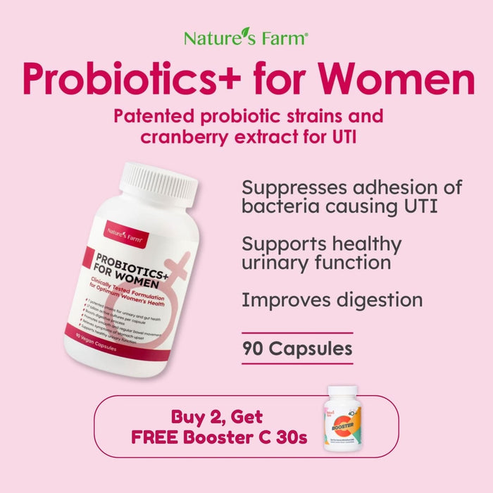 Nature's Farm® Probiotics+ for Women 90s