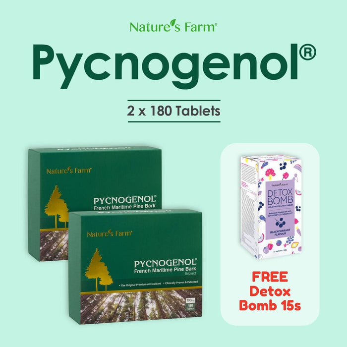 Nature's Farm® Pycnogenol® 100mg 180s