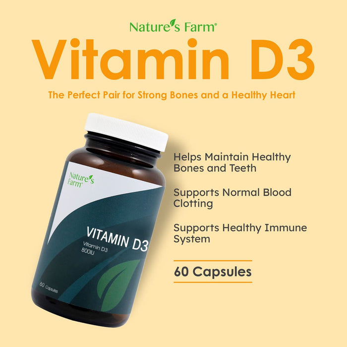 Nature's Farm® Vitamin D3 60s