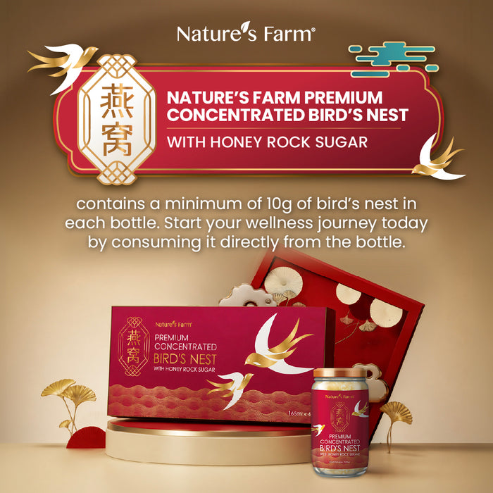 Nature's Farm® Premium Concentrated Bird's Nest with Honey Rock Sugar 165ml 1s