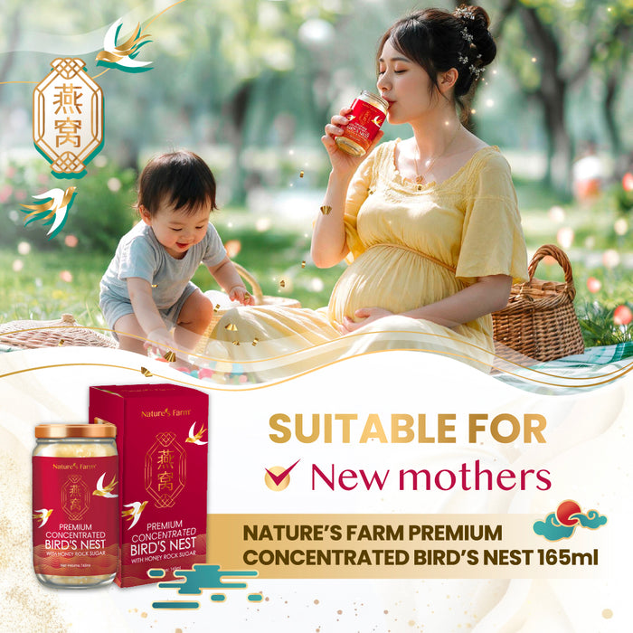 Nature's Farm® Premium Concentrated Bird's Nest with Honey Rock Sugar 165ml 4s