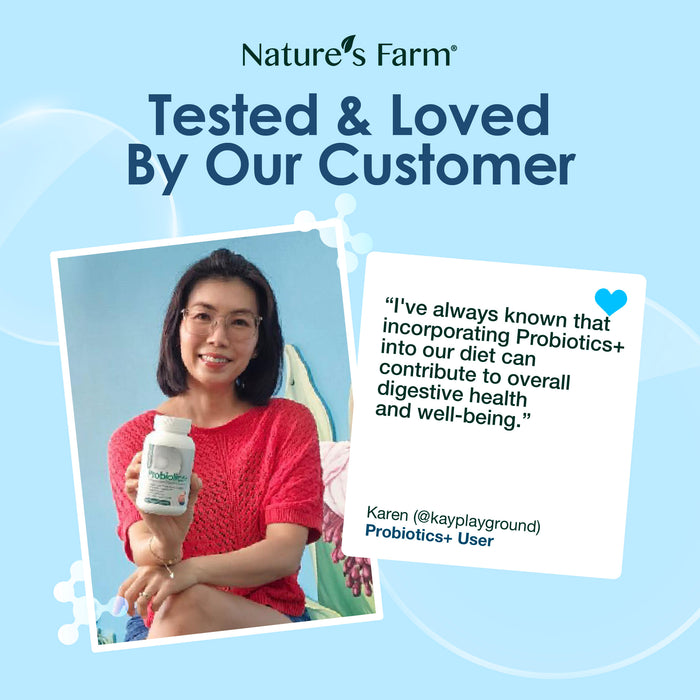 Nature's Farm® Probiotics+, 90s