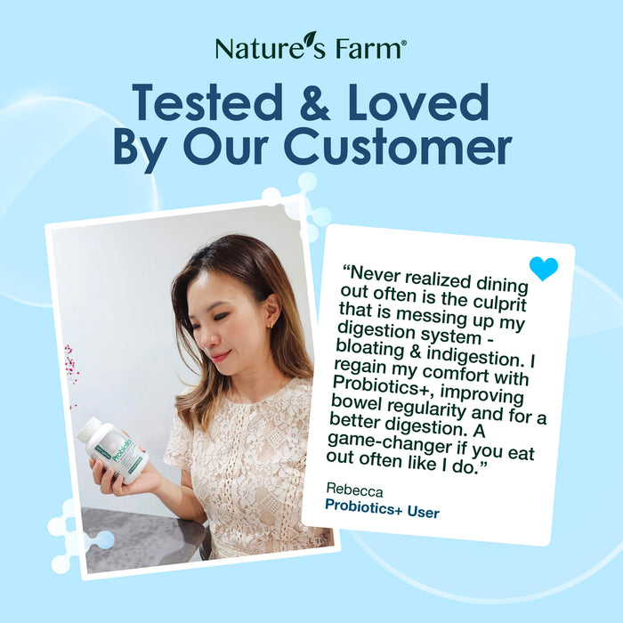 Nature's Farm® Probiotics+, 90s