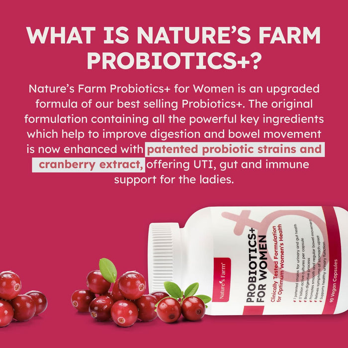 Nature's Farm® Probiotics+ for Women 90s