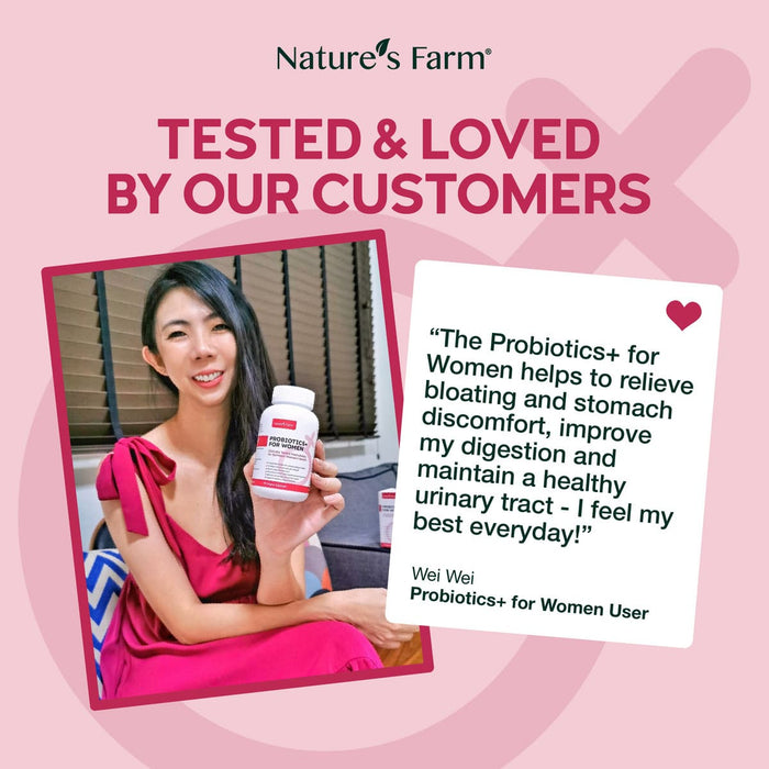Nature's Farm® Probiotics+ for Women 90s