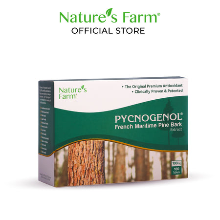 Nature's Farm® Pycnogenol® 100mg 180s