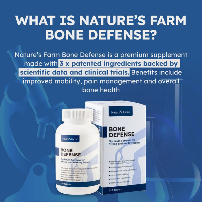 Nature's Farm Bone Defense 120s