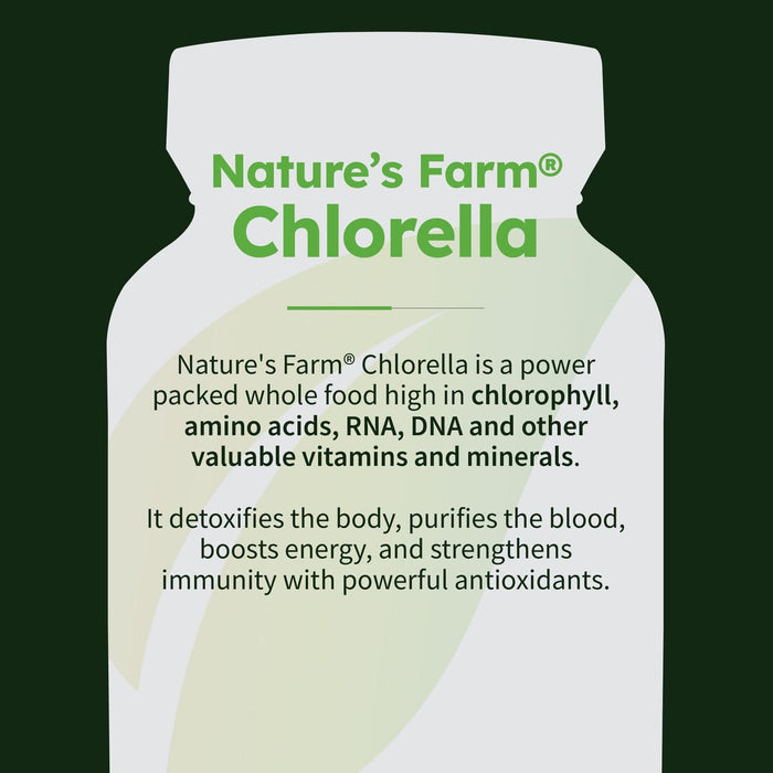 Nature's Farm Chlorella 291mg, 300s