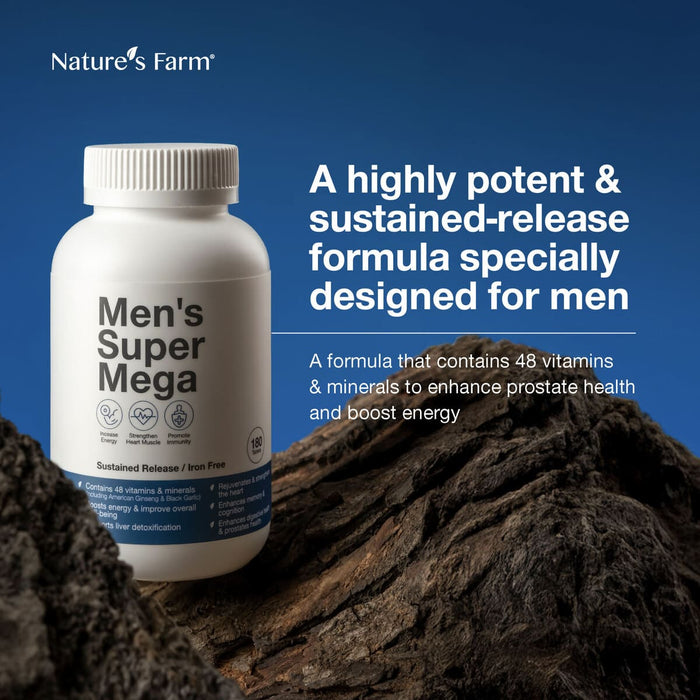 Nature's Farm® Men's Super Mega 180s