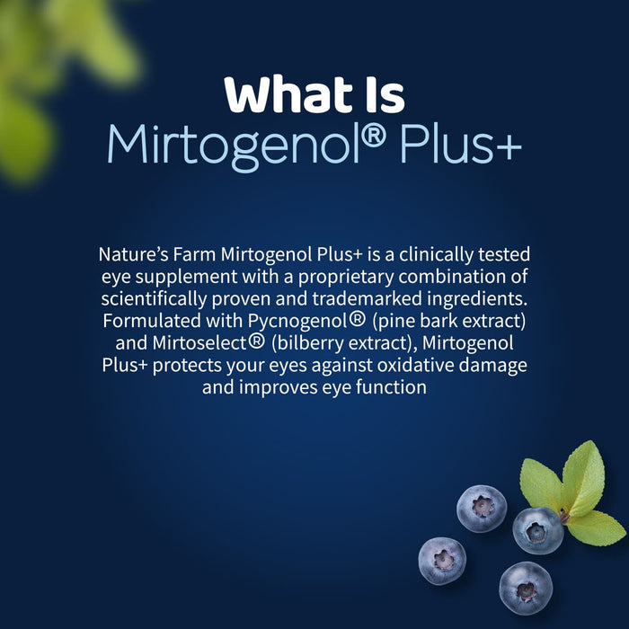 Nature's Farm® Mirtogenol Plus+ 60s