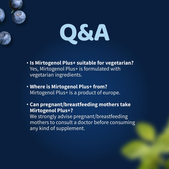 Nature's Farm® Mirtogenol Plus+ 60s