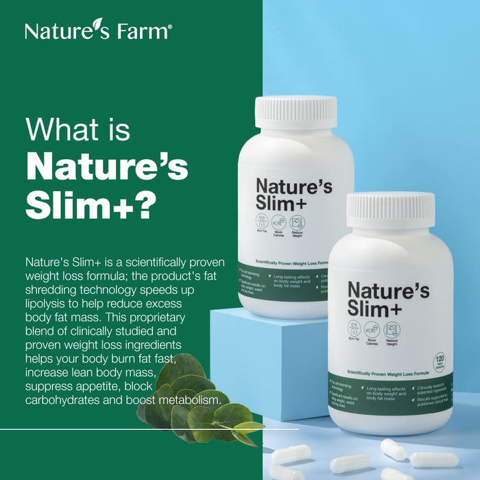 Nature's Farm® Nature's Slim+ 120s