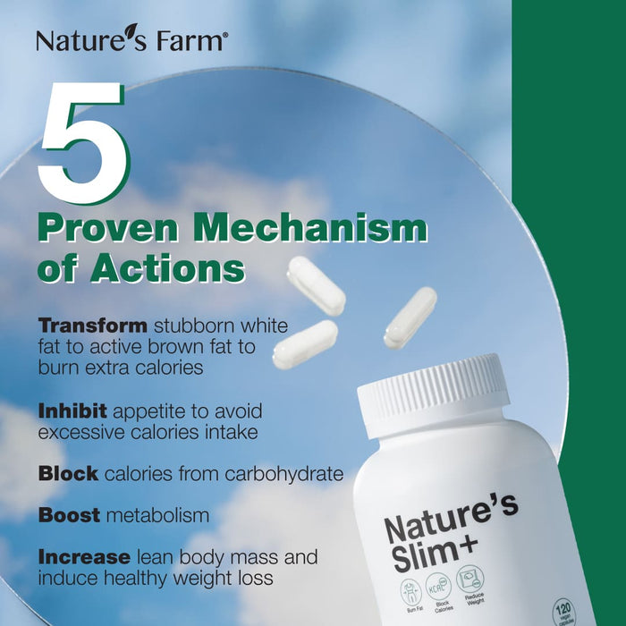 Nature's Farm® Nature's Slim+ 120s