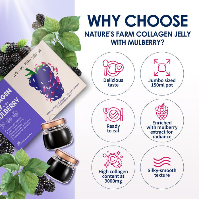 Nature's Farm® Collagen Jelly with Mulberry 150g x 6s