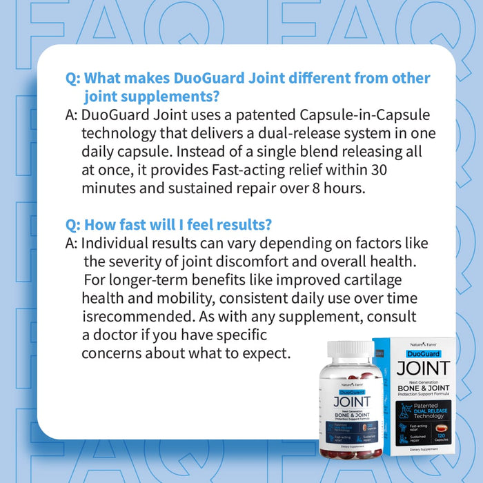 Nature's Farm® DuoGuard Joint 120s