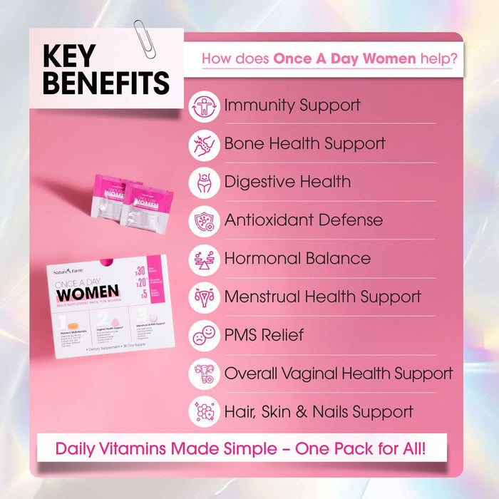 Nature's Farm® Women Once A Day 30s