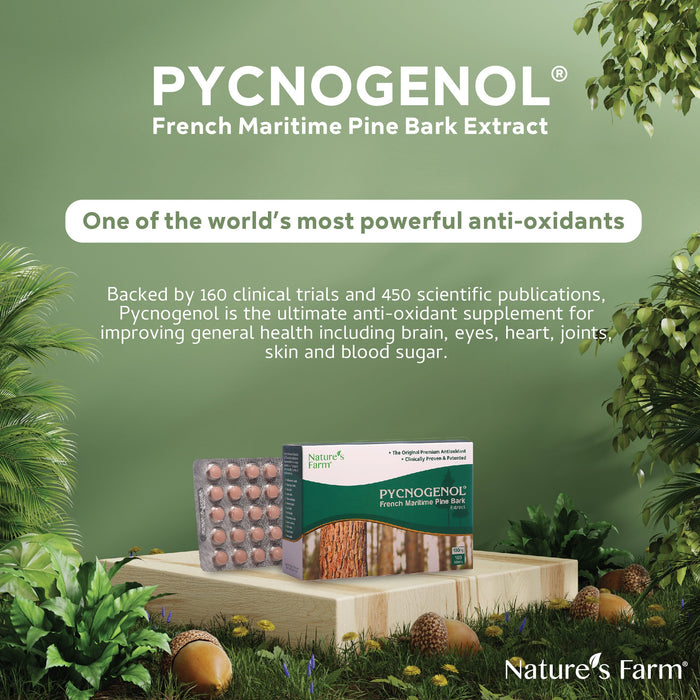 Nature's Farm® Pycnogenol® 100mg 60s