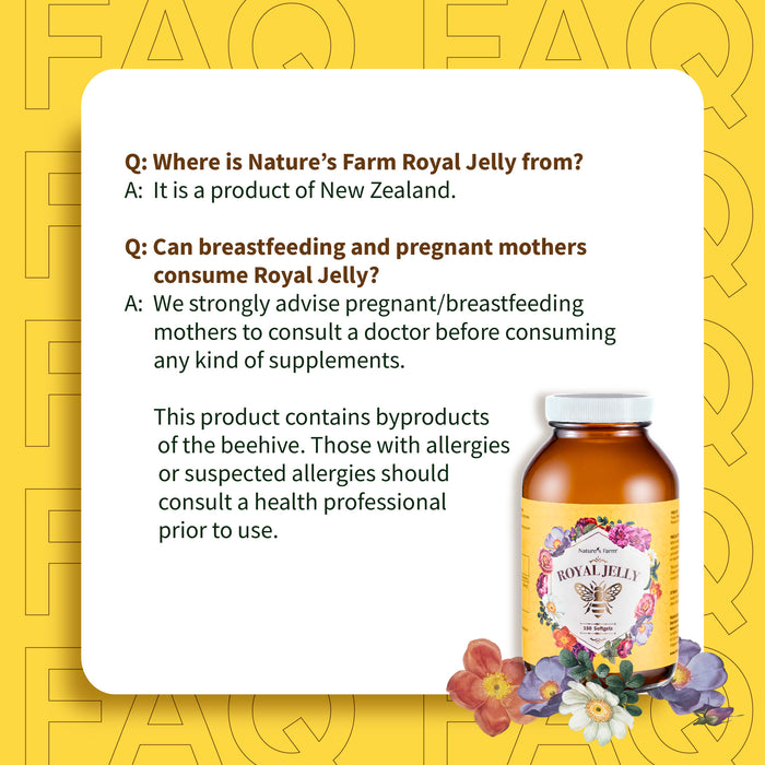 Nature's Farm ® Royal Jelly 150s