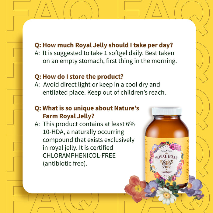 Nature's Farm ® Royal Jelly 150s