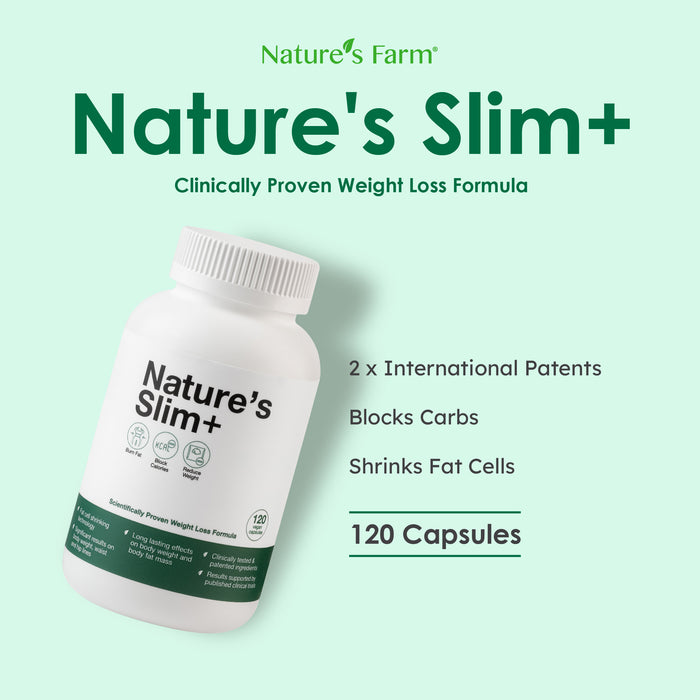 Nature's Farm® Nature's Slim+ 120s