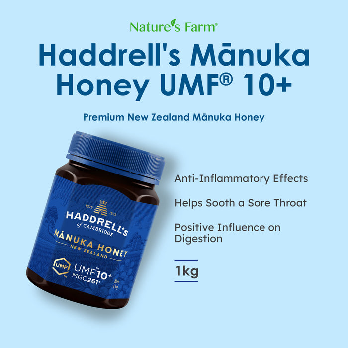 Haddrell's of Cambridge Manuka Honey UMF® 10+ 1kg
