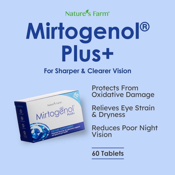 Nature's Farm® Mirtogenol Plus+ 60s