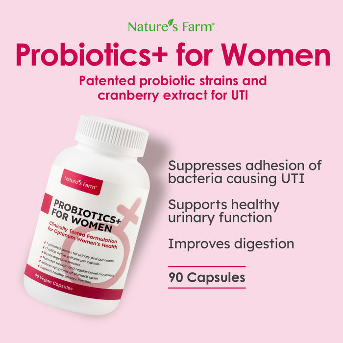 Nature's Farm® Probiotics+ for Women 90s