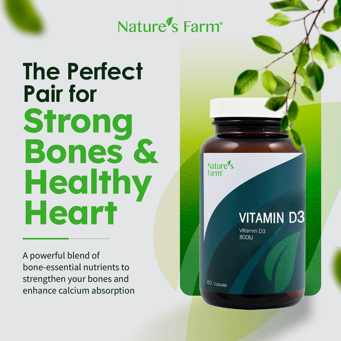 Nature's Farm® Vitamin D3 60s