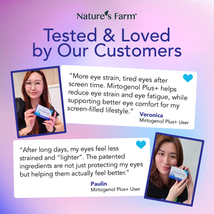 Nature's Farm® Mirtogenol Plus+ 60s