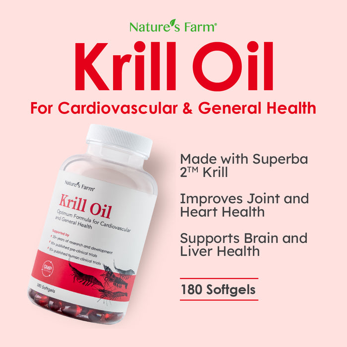 Nature's Farm® Krill Oil 180s