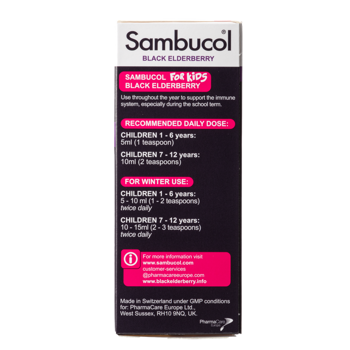 Sambucol Kids Formula (UK version) 120ml