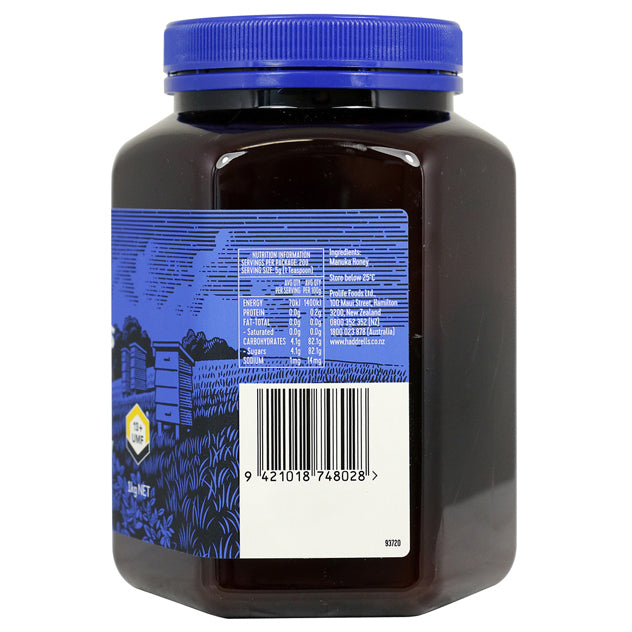 Buy Haddrell's of Cambridge Manuka Honey UMF®10+ 1kg Singapore | Nature's Farm